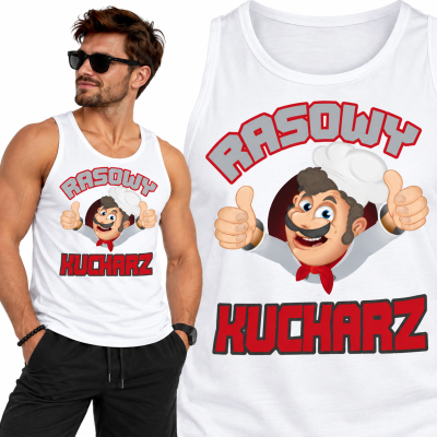 TANK TOP ŚMIESZNY RASOWY KUCHARZ